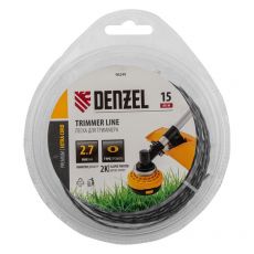 Леска для садовых триммеров Denzel EXTRA CORD 96249 (2,7 мм, 15 м, эллипс)