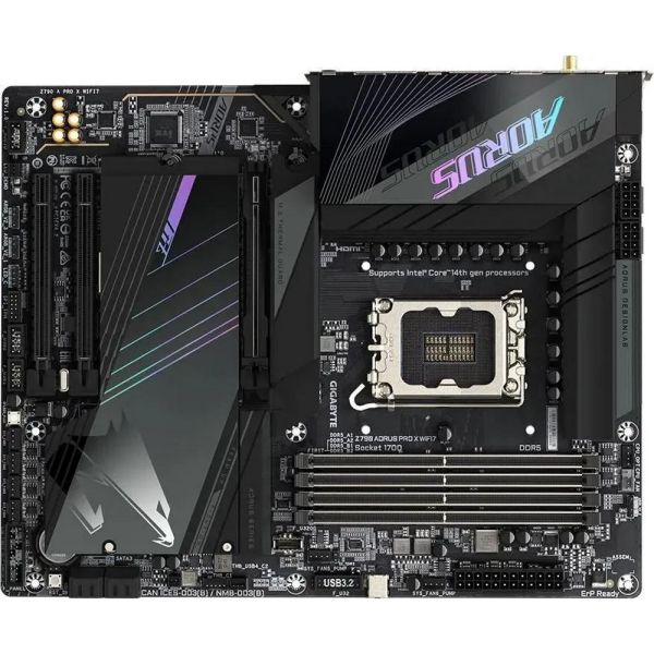 Материнская плата Gigabyte Z790 AORUS PRO X WIFI7 LGA 1700, Intel Z790, ATX, Ret