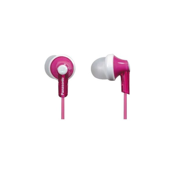 Наушники Panasonic rp-hje118gu вкладыши, белый/розовый