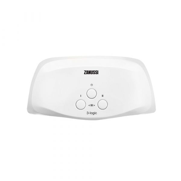Водонагреватель Zanussi 3-LOGIC 3,5 T (КРАН) проточный 3.5 кВт белый